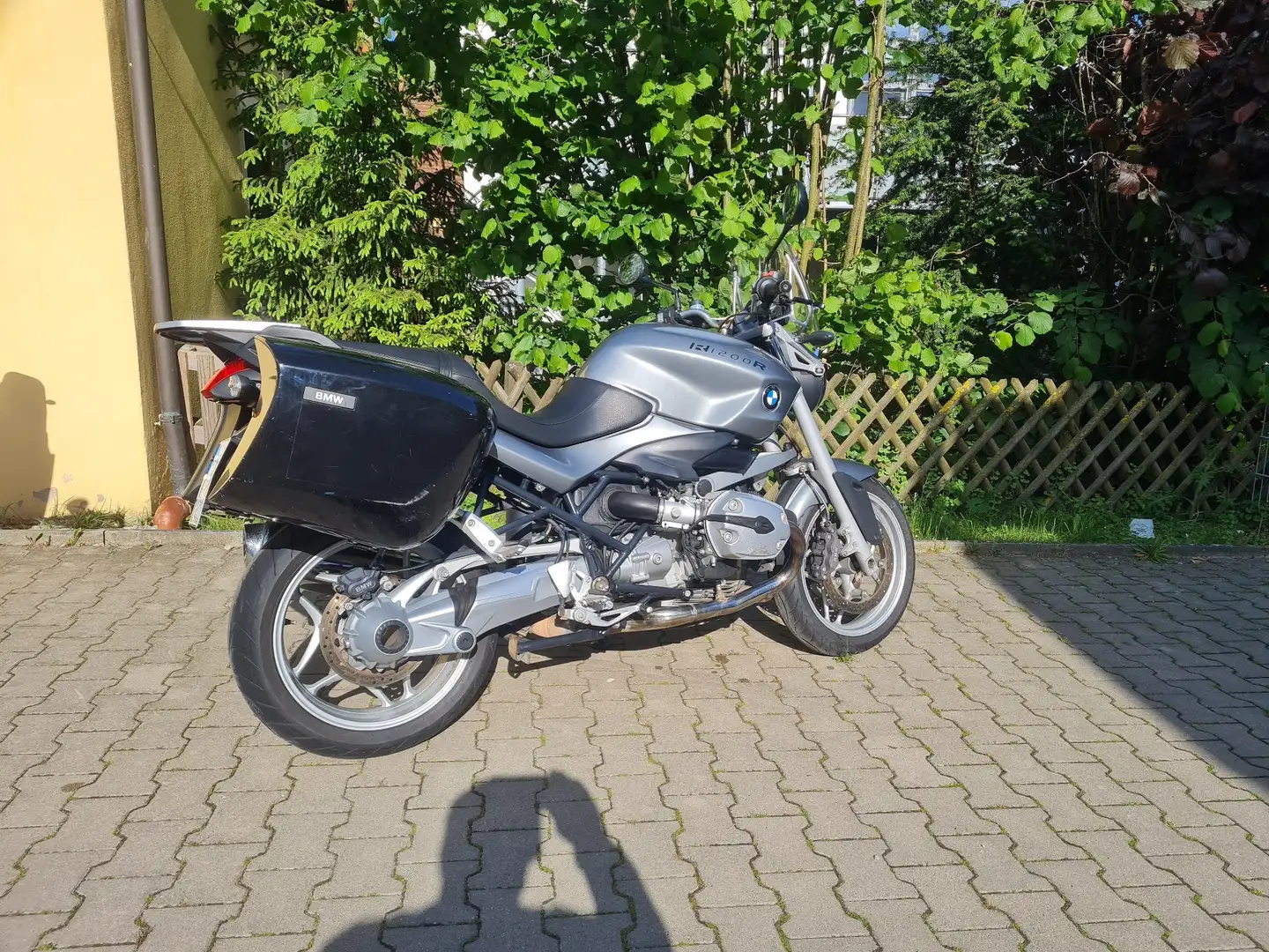 BMW R 1200 R Koffer Gri - 1