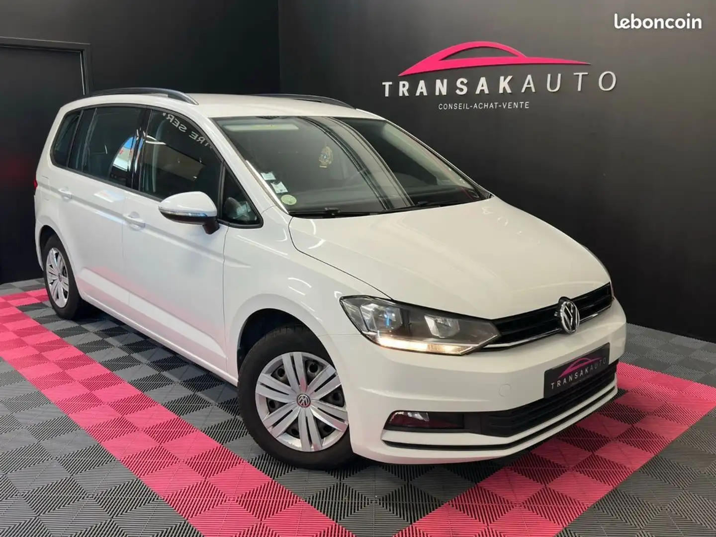 Volkswagen Touran 1.6 TDI 115 BMT 5pl Confortline SECONDE MAIN ORIGINE FRANCE RÉVISION À JOUR Wit - 1