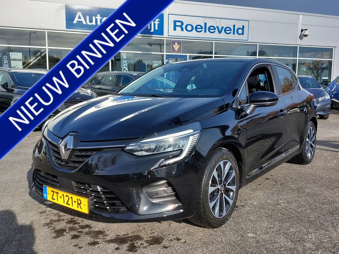 Renault Clio 1.0 TCe 101pk Intens | Origineel NL | Navi | Apple Zwart - 1