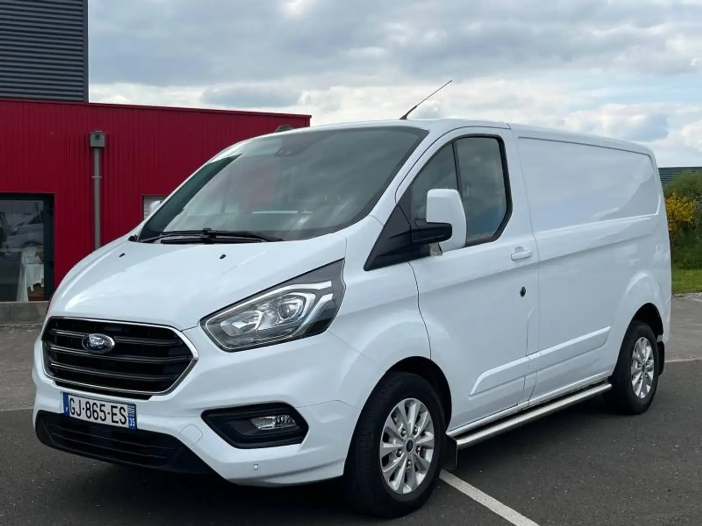 Ford Transit Custom 300 L1H1 2.0 EcoBlue 170 S\u0026S Limited BVA6 7cv Blanc - 1