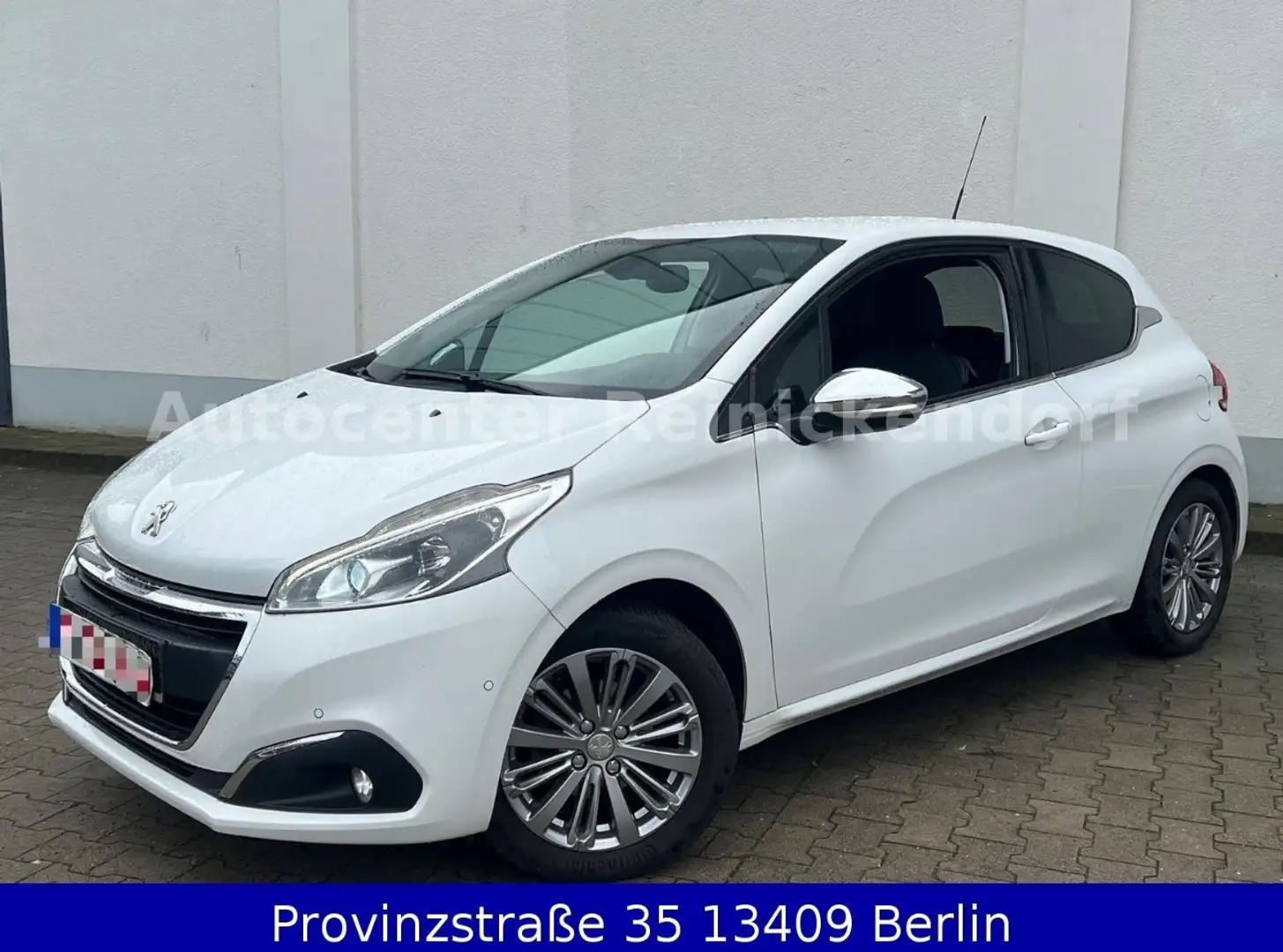 Peugeot 208 1.2 Allure *KLIMA+PDC+AHK+1.HAND+EURO6* 115.000KM Blanc - 1