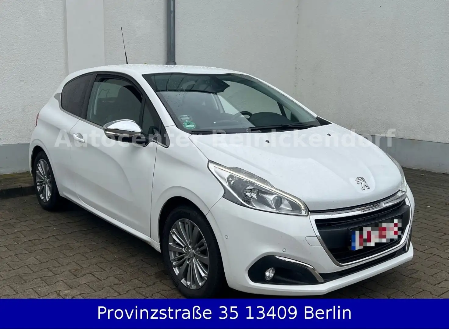 Peugeot 208 1.2 Allure *KLIMA+PDC+AHK+1.HAND+EURO6* 115.000KM Blanc - 2