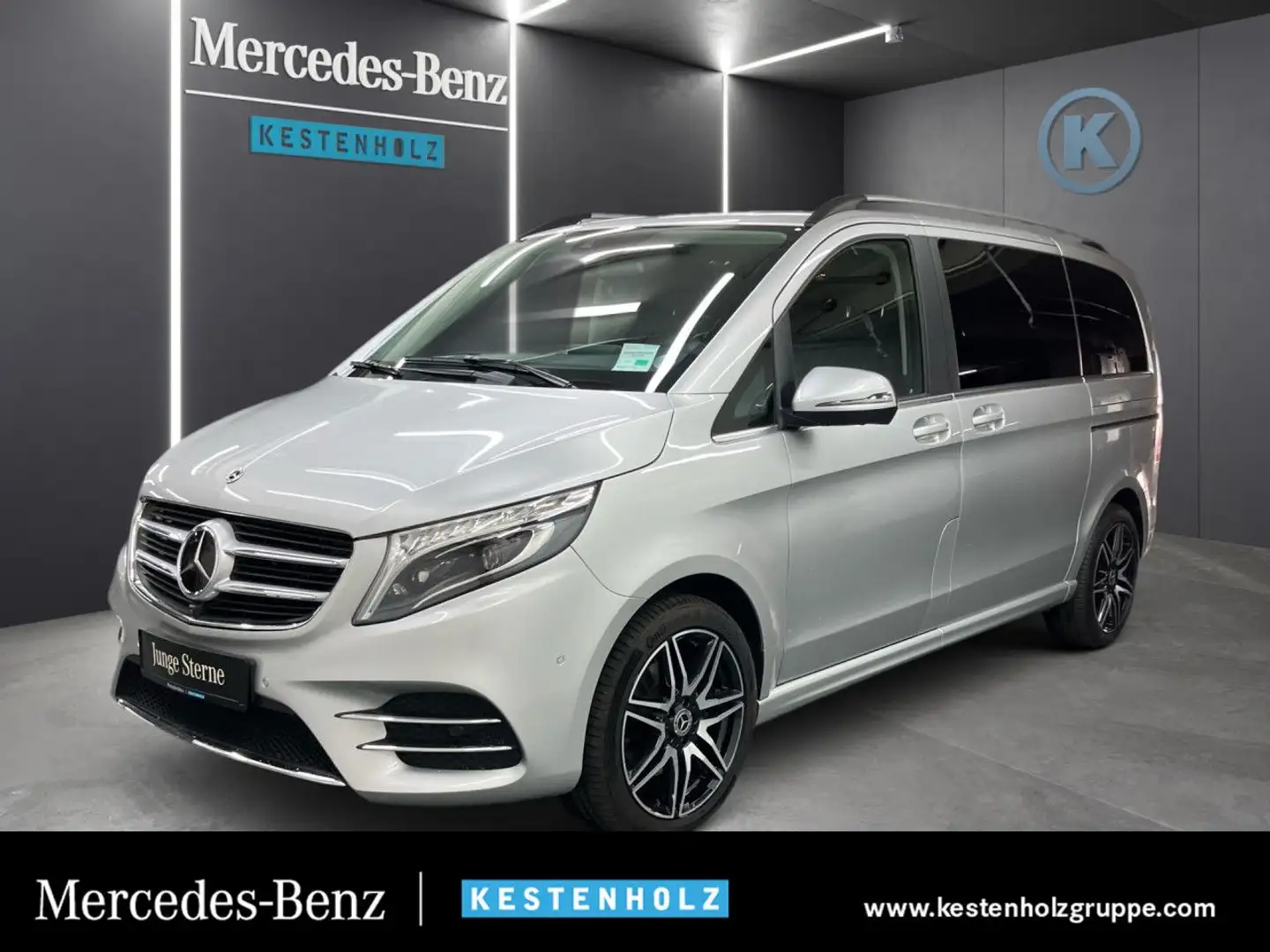 Mercedes-Benz V 250 d 4M Edition AMG 360° Burmester COMAND PTS Silber - 1