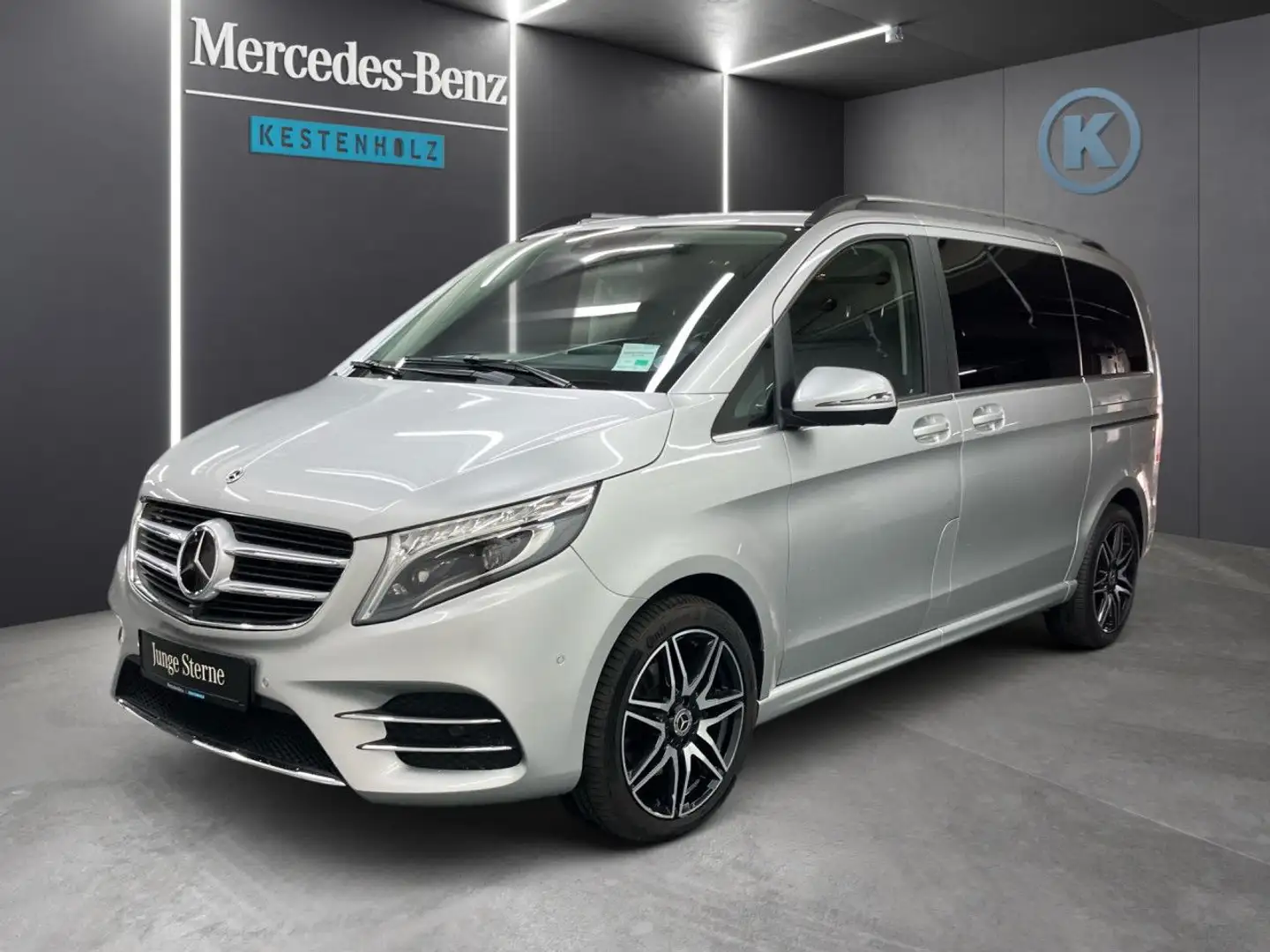 Mercedes-Benz V 250 d 4M Edition AMG 360° Burmester COMAND PTS Silber - 2