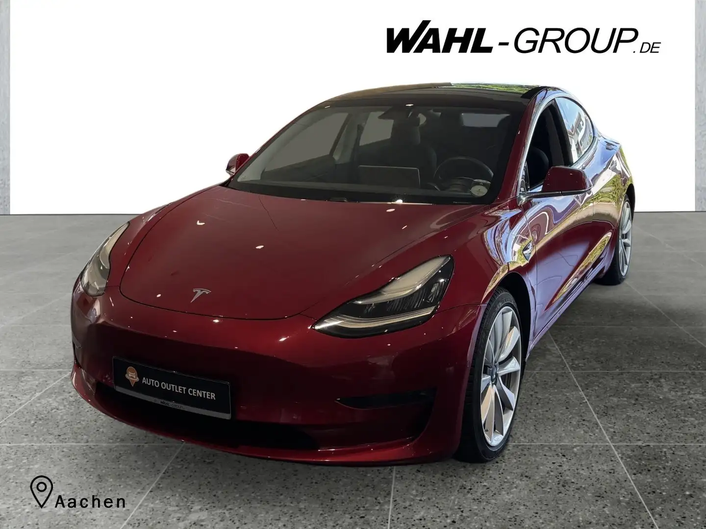 Tesla Model 3 Long Range Dual AWD *KAMERA*NAVI*SITZHZ* Rouge - 1