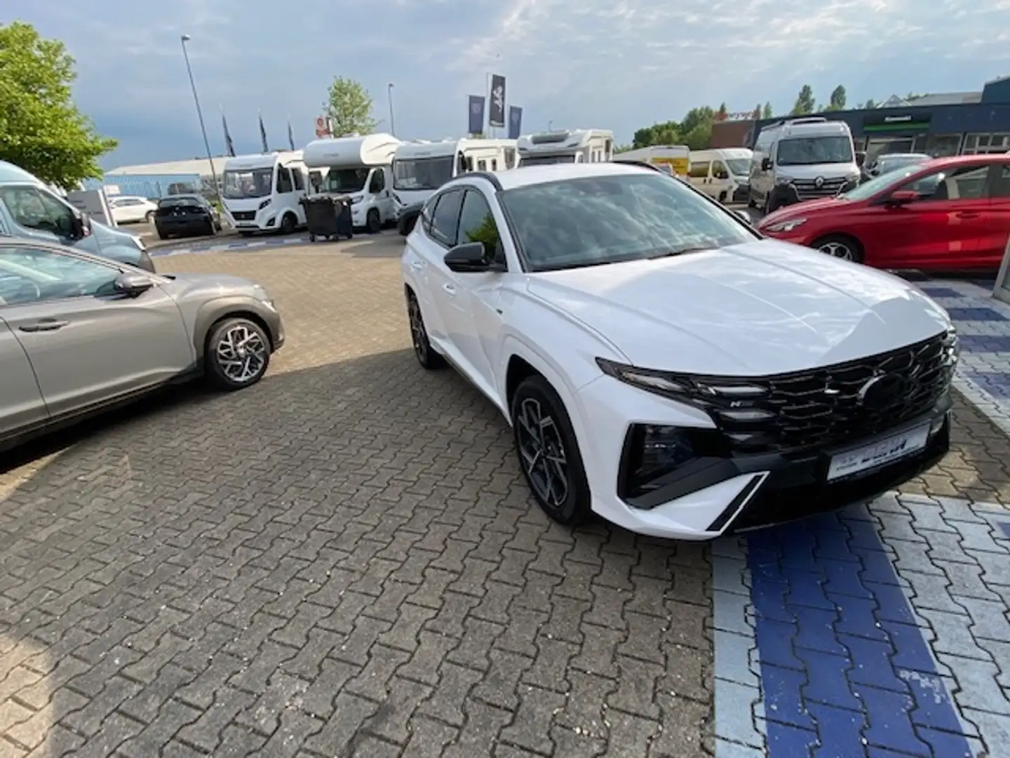 Hyundai TUCSON FL Mj25 Hybrid N-Line 2WD Sitz-/Assistenz-Paket (R Weiß - 1
