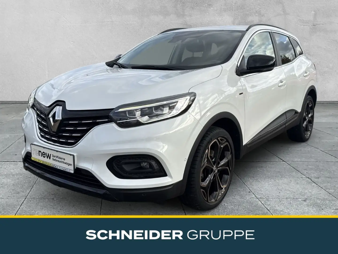 Renault Kadjar BLACK EDITION TCE 140 GPF Black Edition KLIMA+NAVI Weiß - 1