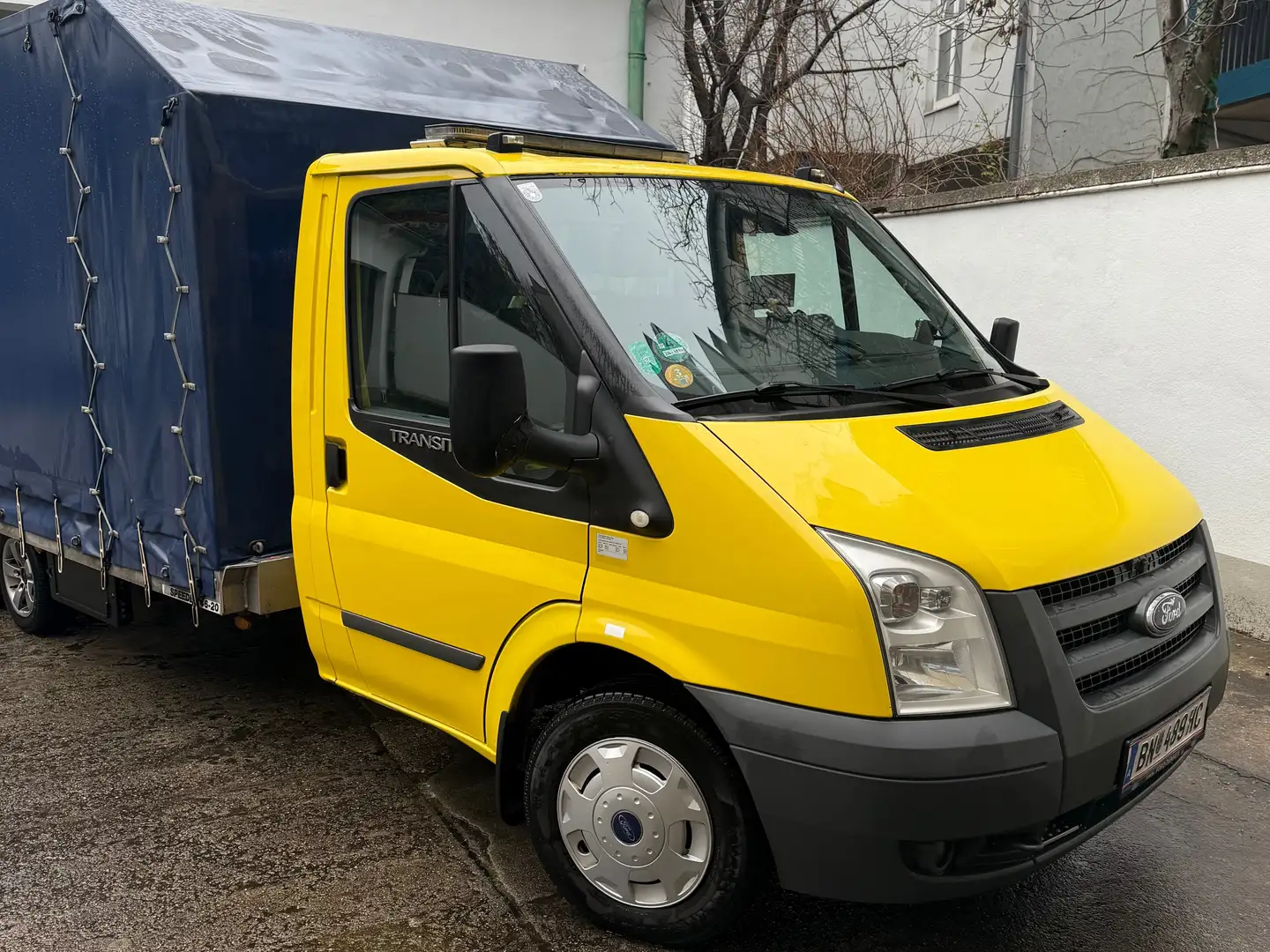 Ford Transit Autotransporter/Abschleppwagen Gelb - 2
