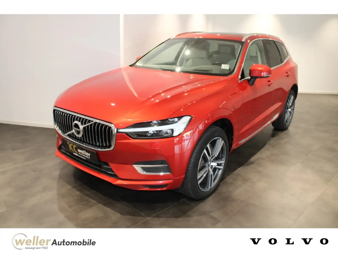 Volvo XC60 T8 Recharge Inscription AWD AHK Standheizung Panor Rot - 1