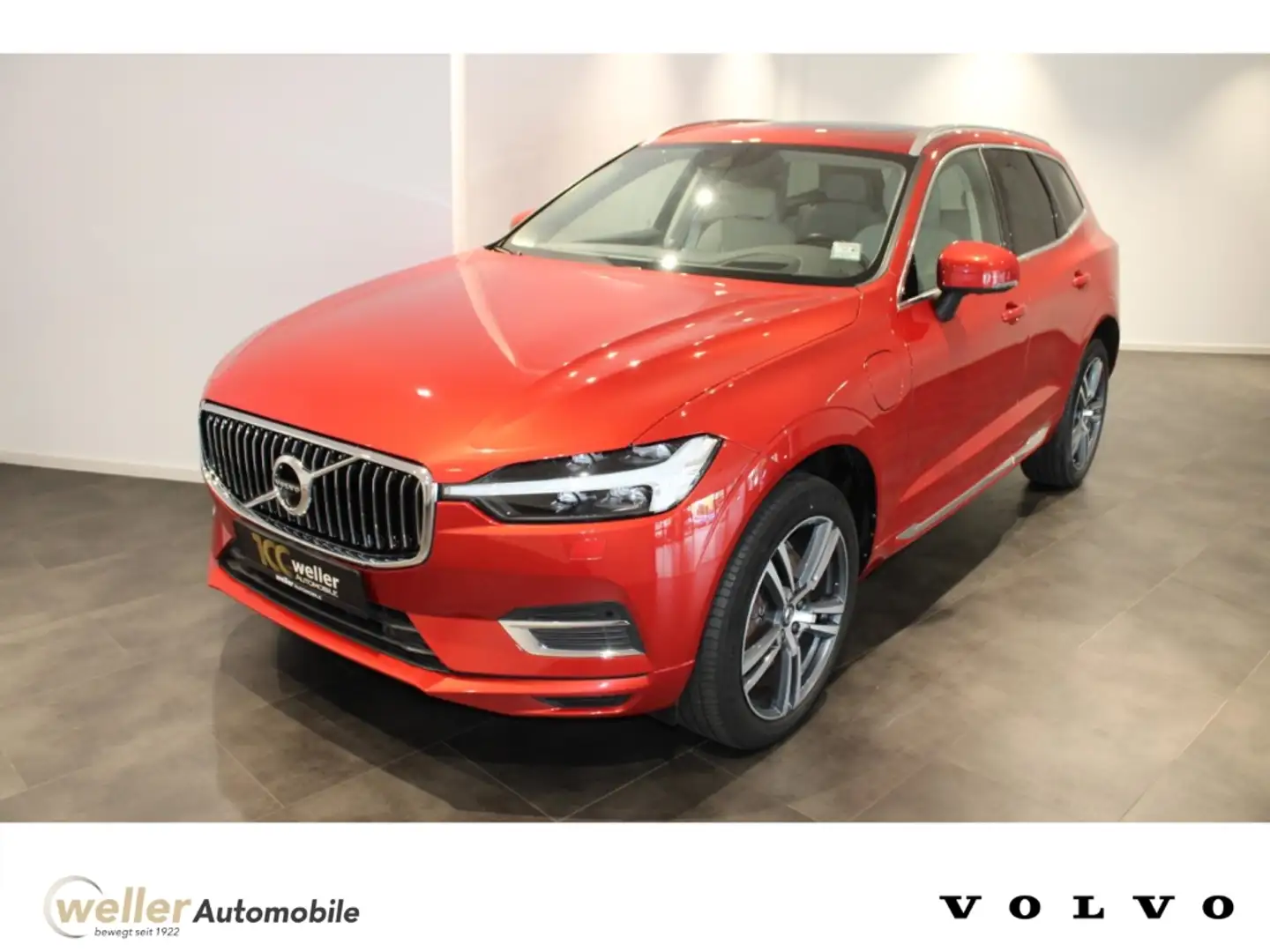 Volvo XC60 T8 Recharge Inscription AWD AHK Standheizung Panor Rot - 1