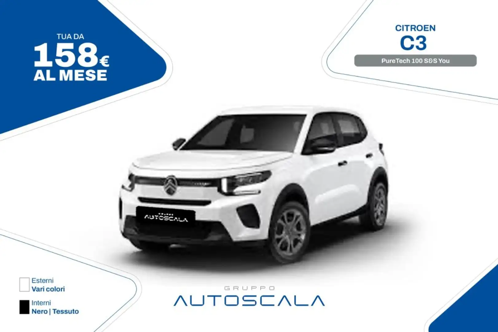 Citroen C3 PureTech 100 S&S You Bianco - 1