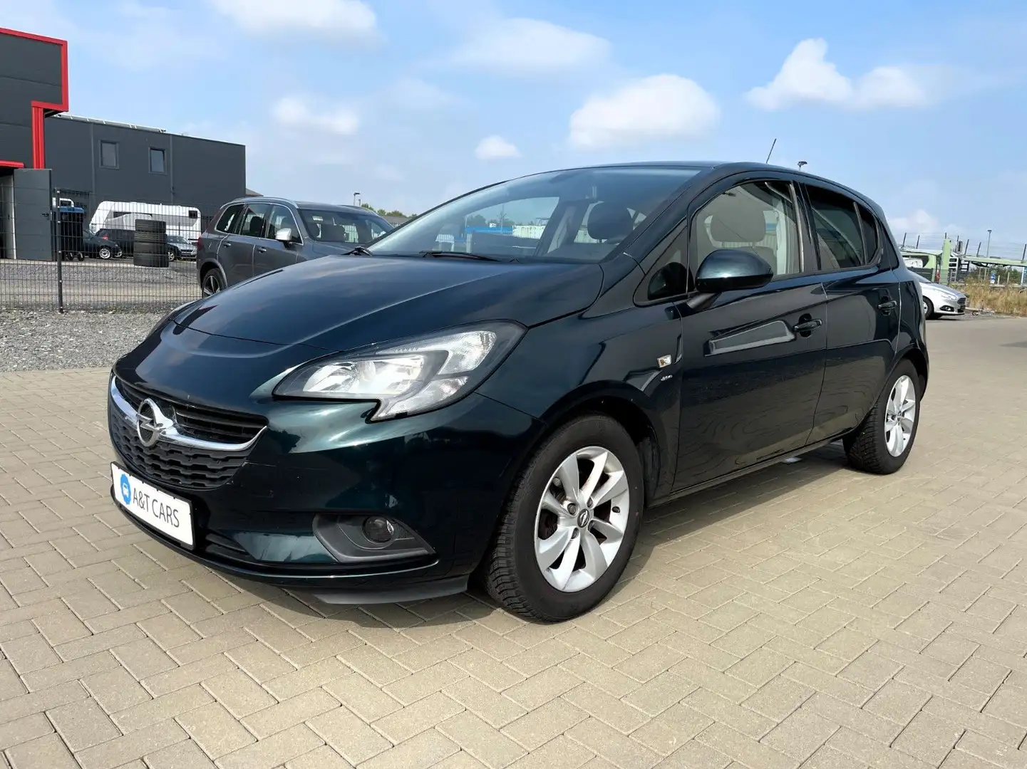 Opel Corsa E/2. Hand/Sitz,- Lenkradheizung/Klima/PDC Grün - 2