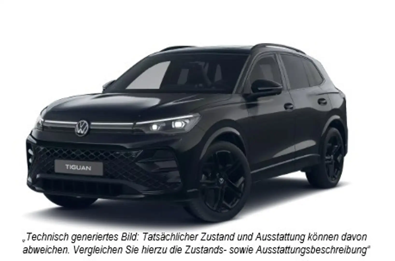 Volkswagen Tiguan R-Line 1.5 eTSI IQLight BlackStyle HUD AHK Sitzh. Schwarz - 2