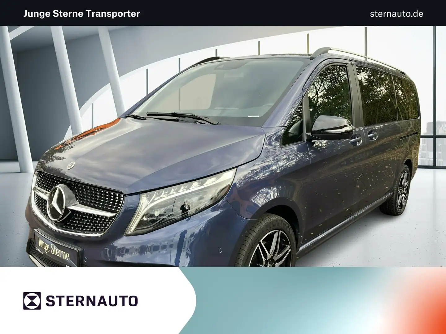 Mercedes-Benz V 300 V 300 d 4MATIC AVANTGARDE EDITION Lang AMG Line Blau - 1