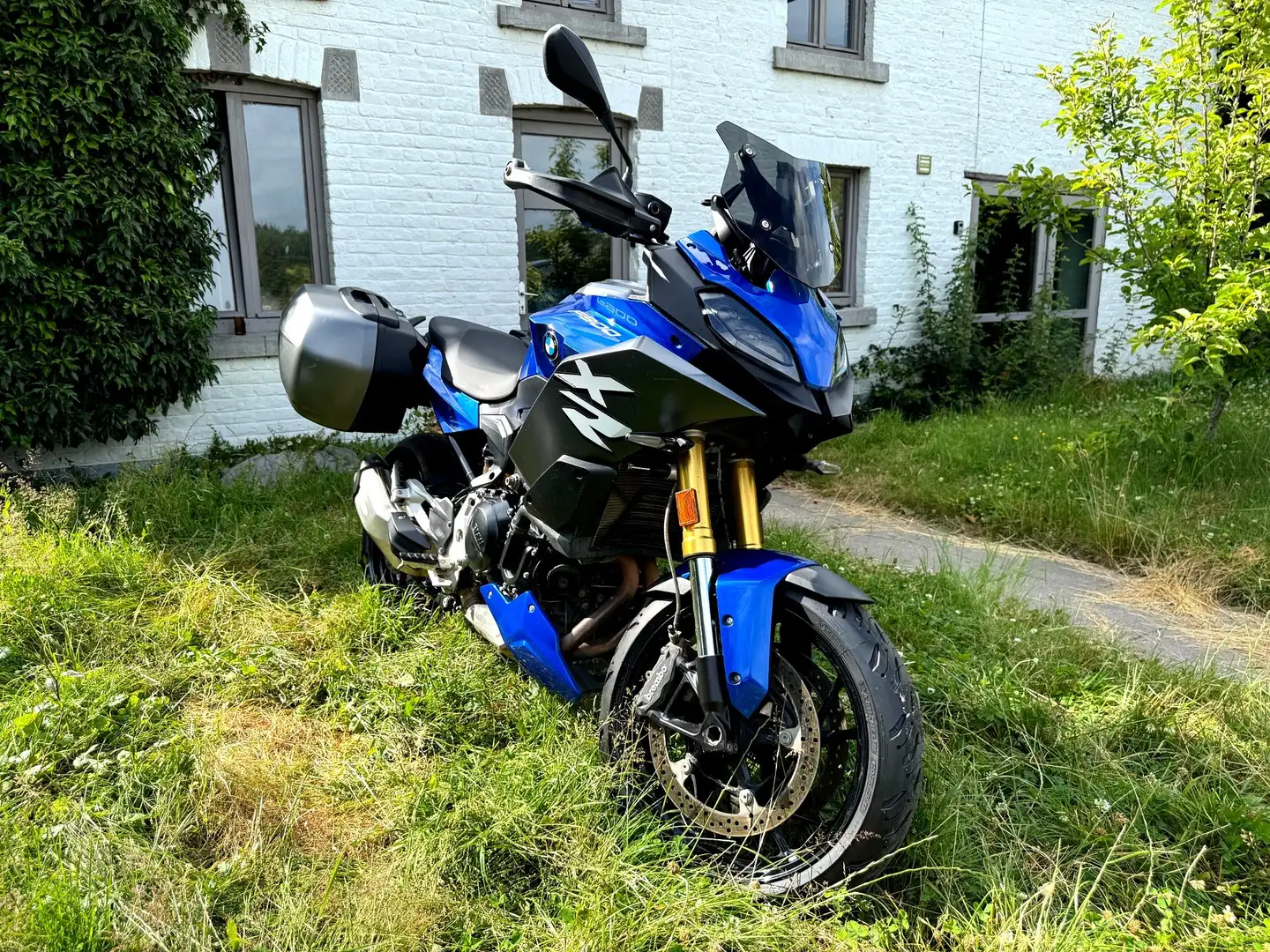 BMW F 900 XR 2023 13.000 km – Pneus neufs – Valises Bleu - 2