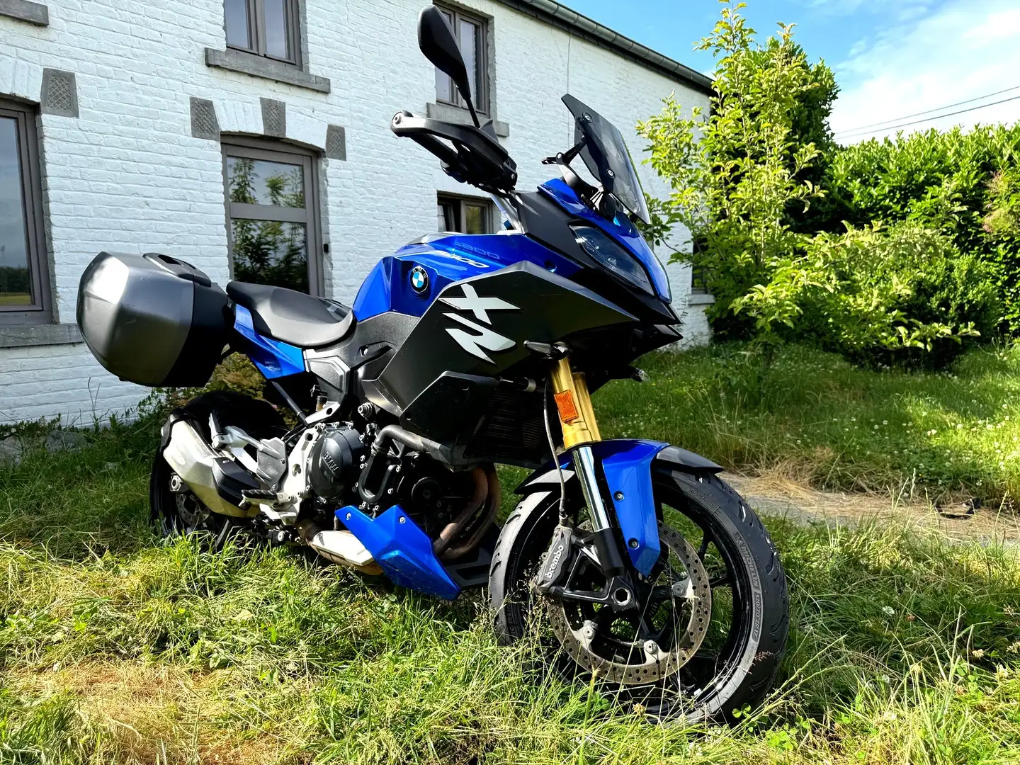 BMW F 900 XR 2023 13.000 km – Pneus neufs – Valises Bleu - 1