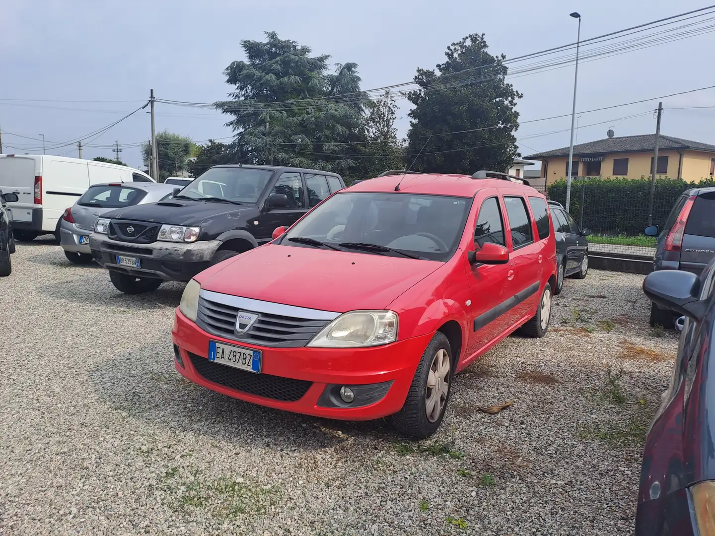 Dacia Logan Logan I 2007 MCV MCV 1.6 Ambiance SW METANO Piros - 1