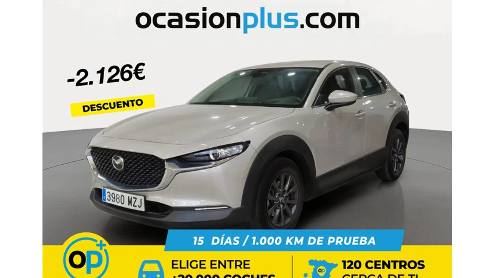 Mazda CX-30 2.5 e-Skyactiv-G Prime Line FWD 103kW Argent - 1