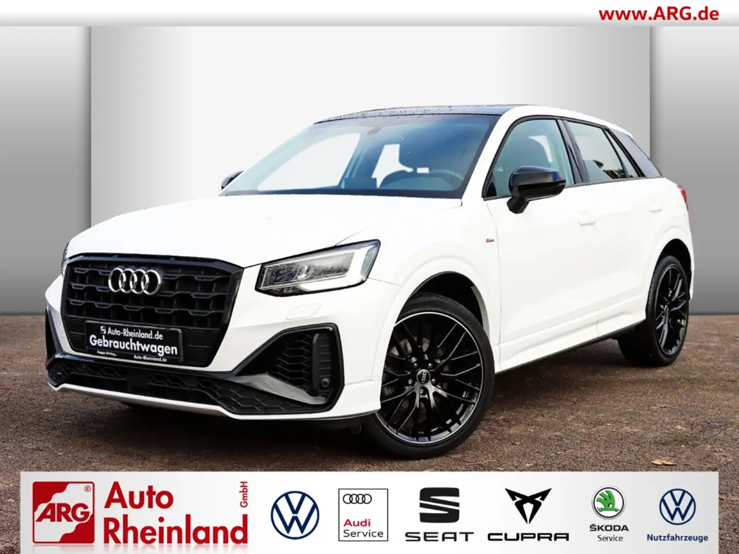 Audi Q2 S line 35 TFSI S tronic PANO/LED/NAVI/PDC/SITZHZ. Weiß - 1