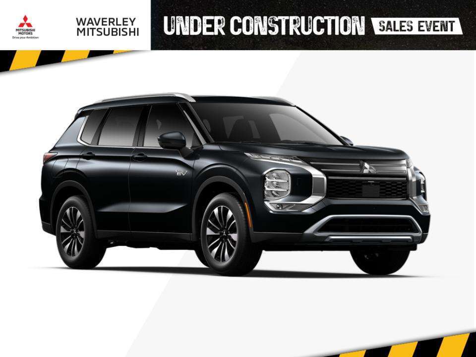 Black 2026 Mitsubishi Outlander Hybrid Plug-in SUV / Crossover  1-Speed Automatic
