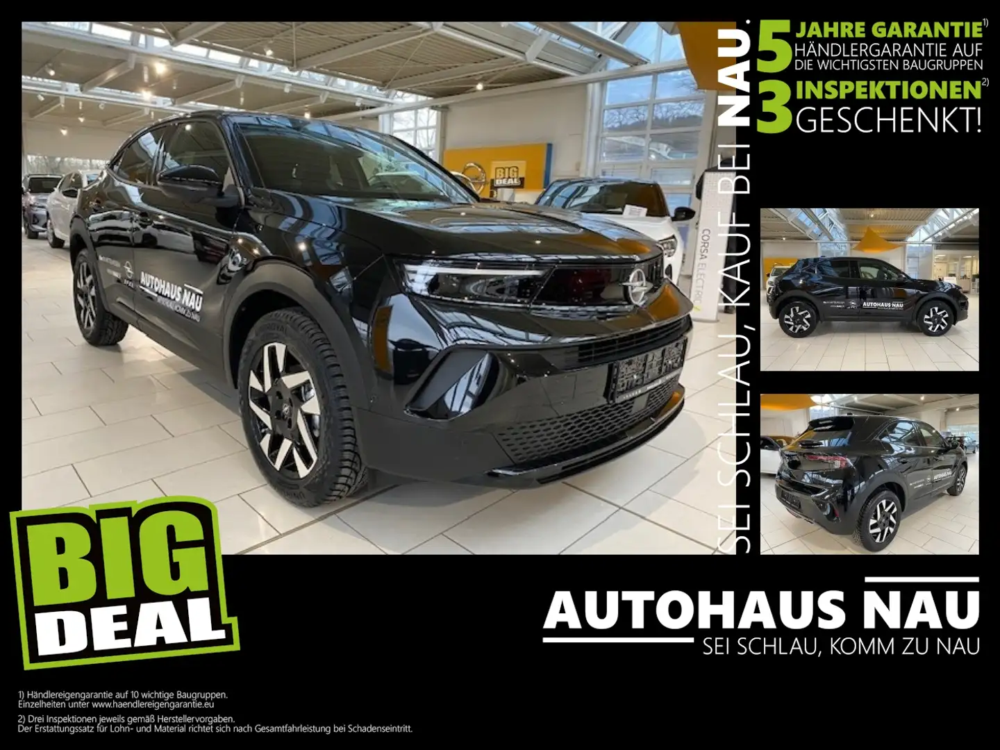 Opel Mokka . Edition. 1.2 inkl. Big Deal Schwarz - 1