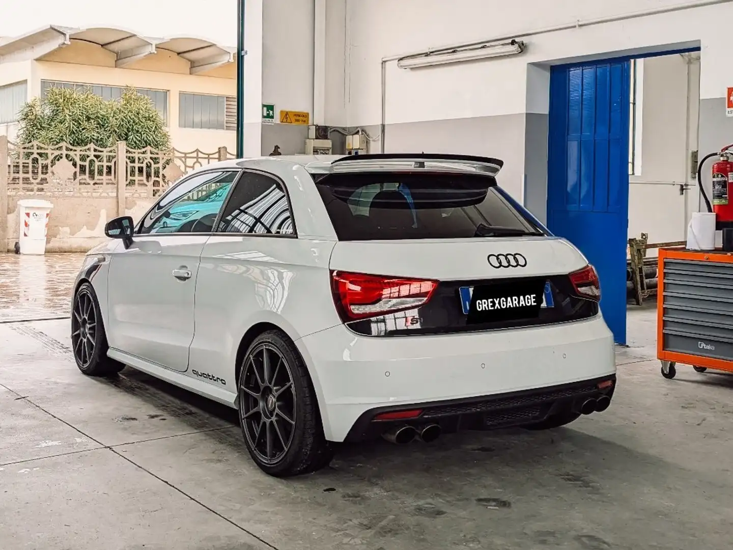 Audi S1 **STAGE 4** OVER400 BY GREXGARAGE* Bianco - 2