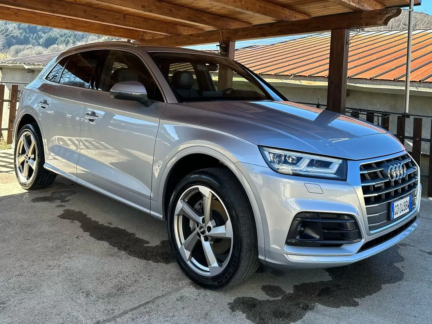 Audi Q5 2.0 tdi quattro 190cv S-Line Plus-Gancio-Virtual Argento - 1