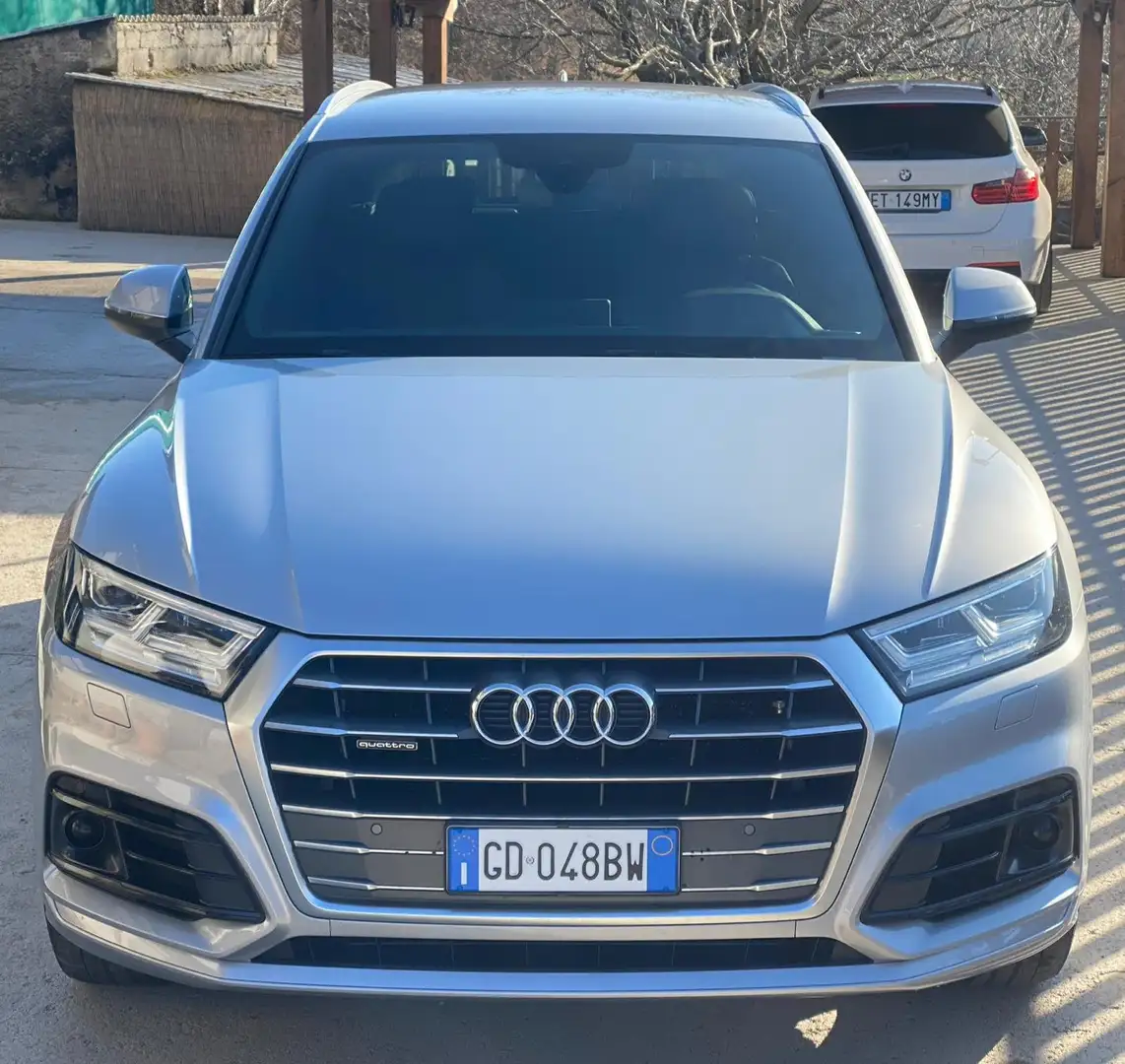 Audi Q5 2.0 tdi quattro 190cv S-Line Plus-Gancio-Virtual Argento - 2
