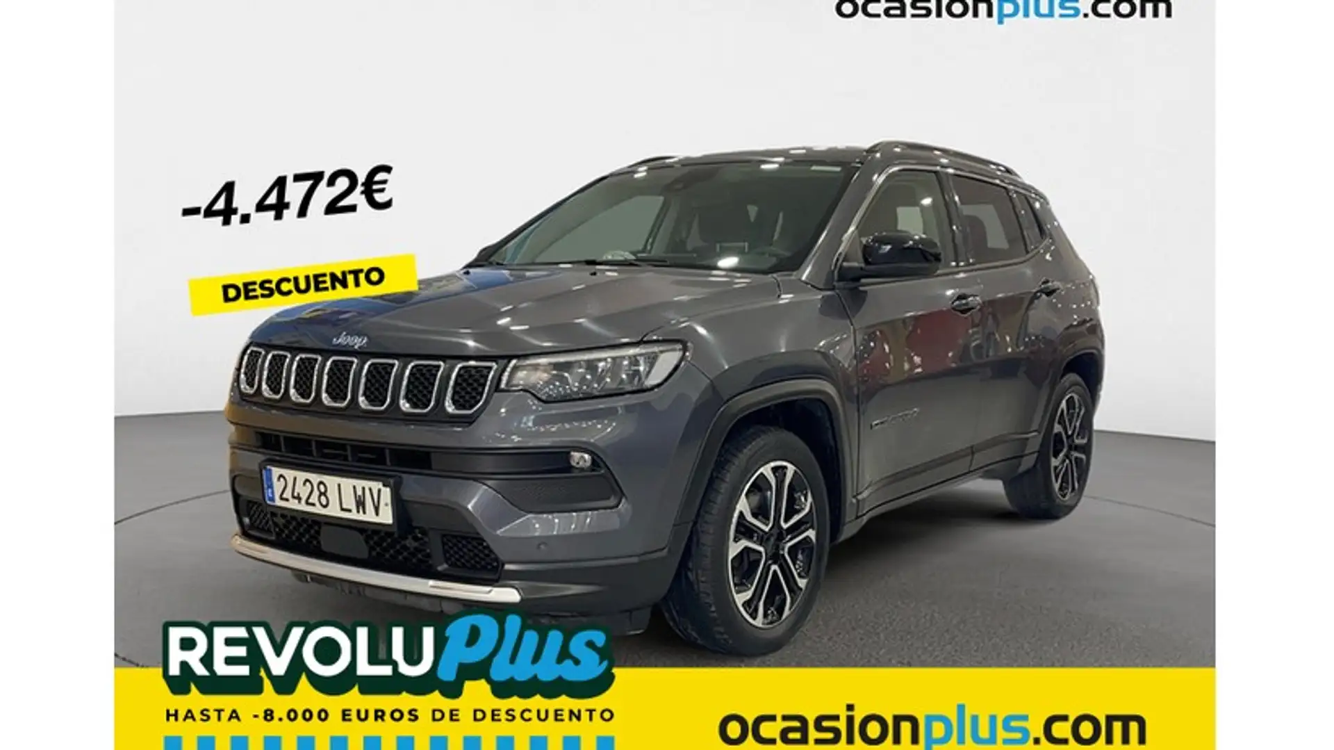 Jeep Compass 1.3 Gse T4 Limited 4x2 130 Gris - 1