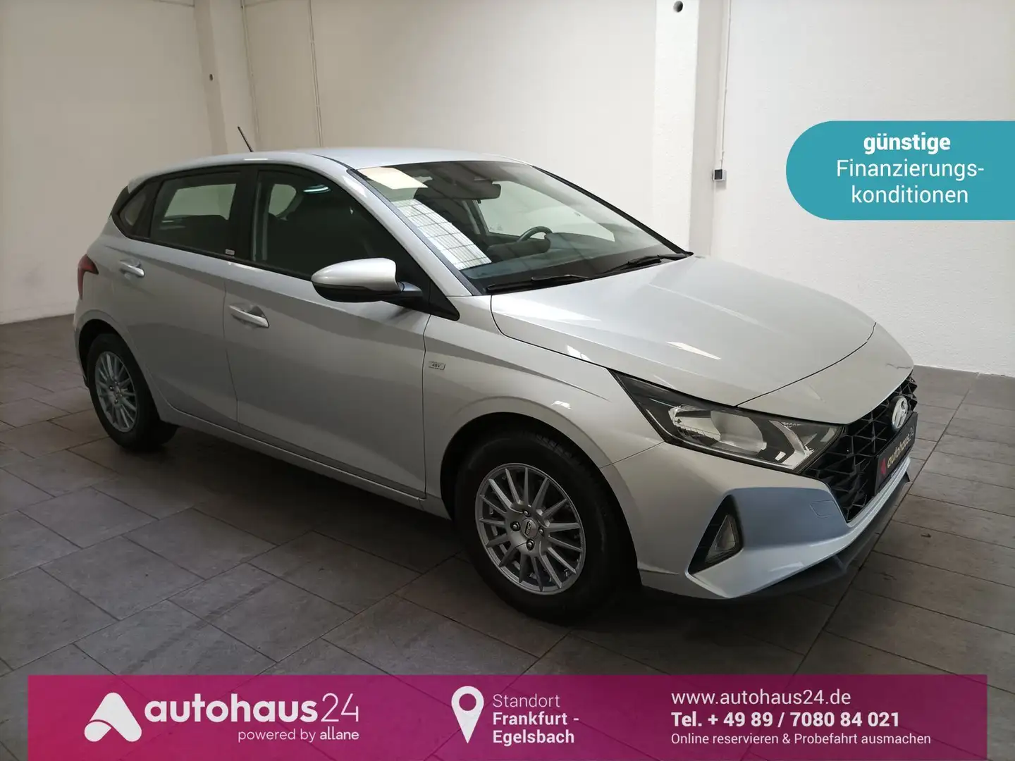 Hyundai i20 1.0 T-GDI Select Bluetooth|PDC|Lenkrhzg. Zilver - 1