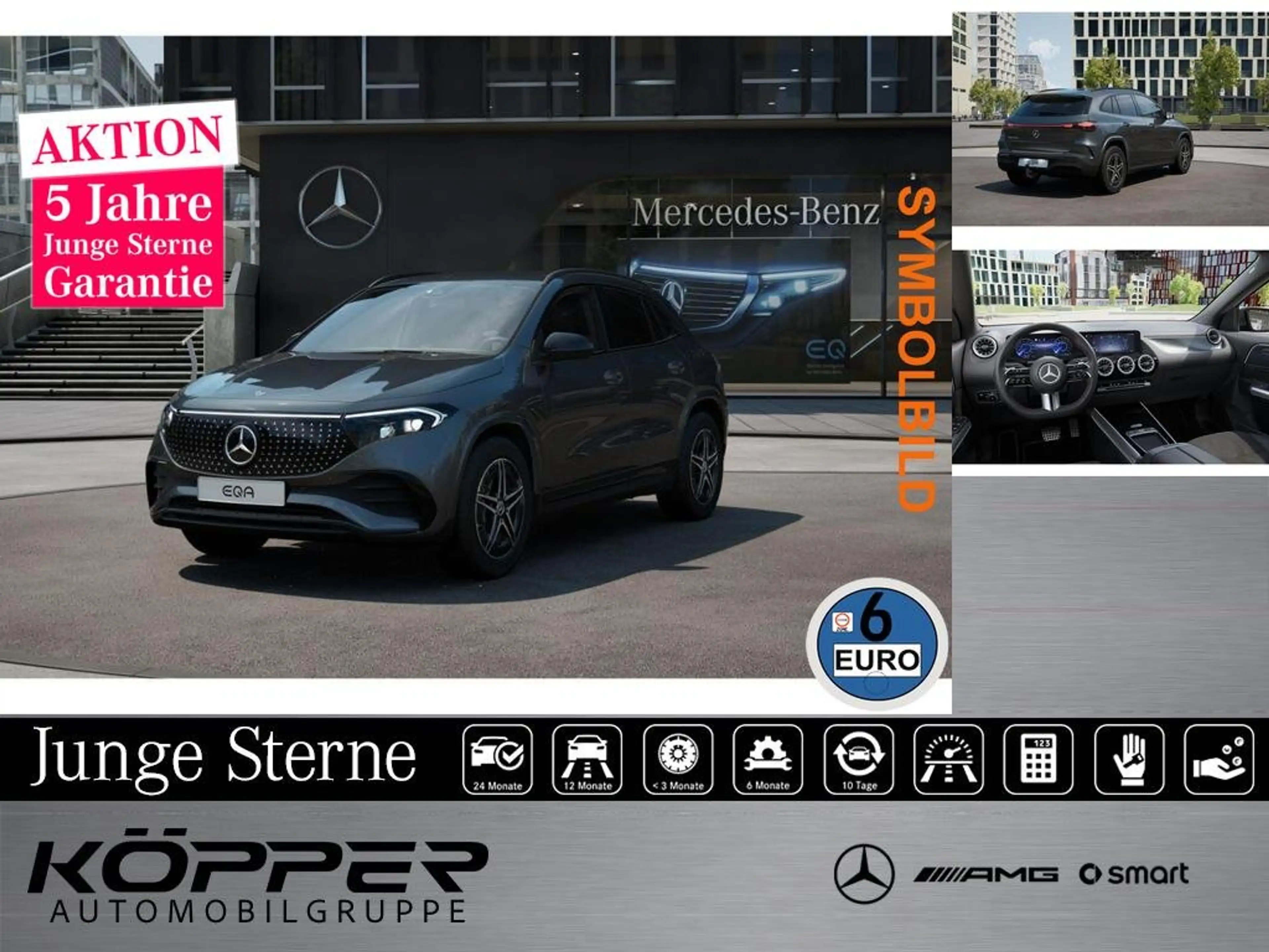 Mercedes-Benz EQA 250 EQA 250+ AMG Advanced Night AHK Kamera LED Navi
