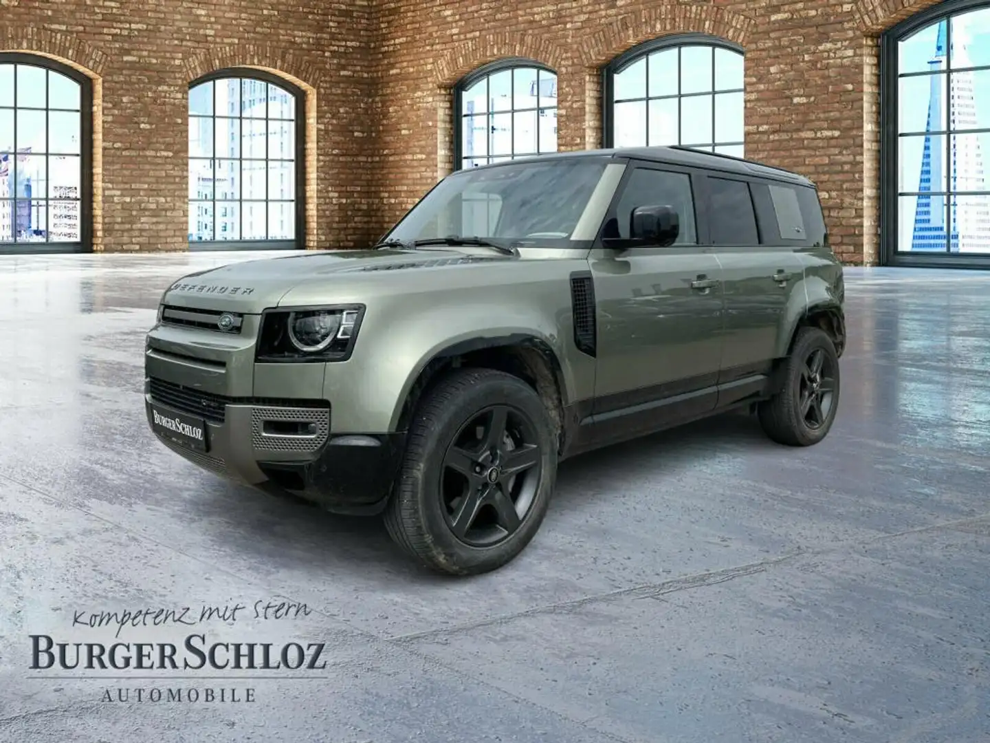 Land Rover Defender 110 3.0 D300 Mild-Hybrid  110 X-D Grün - 1