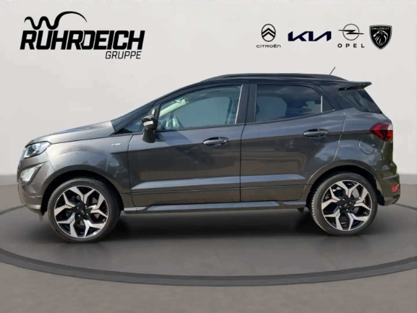 Ford EcoSport ST-Line 1.0 EcoBoost SHZ LenkradHZG Bang&Olufsen K Grau - 2