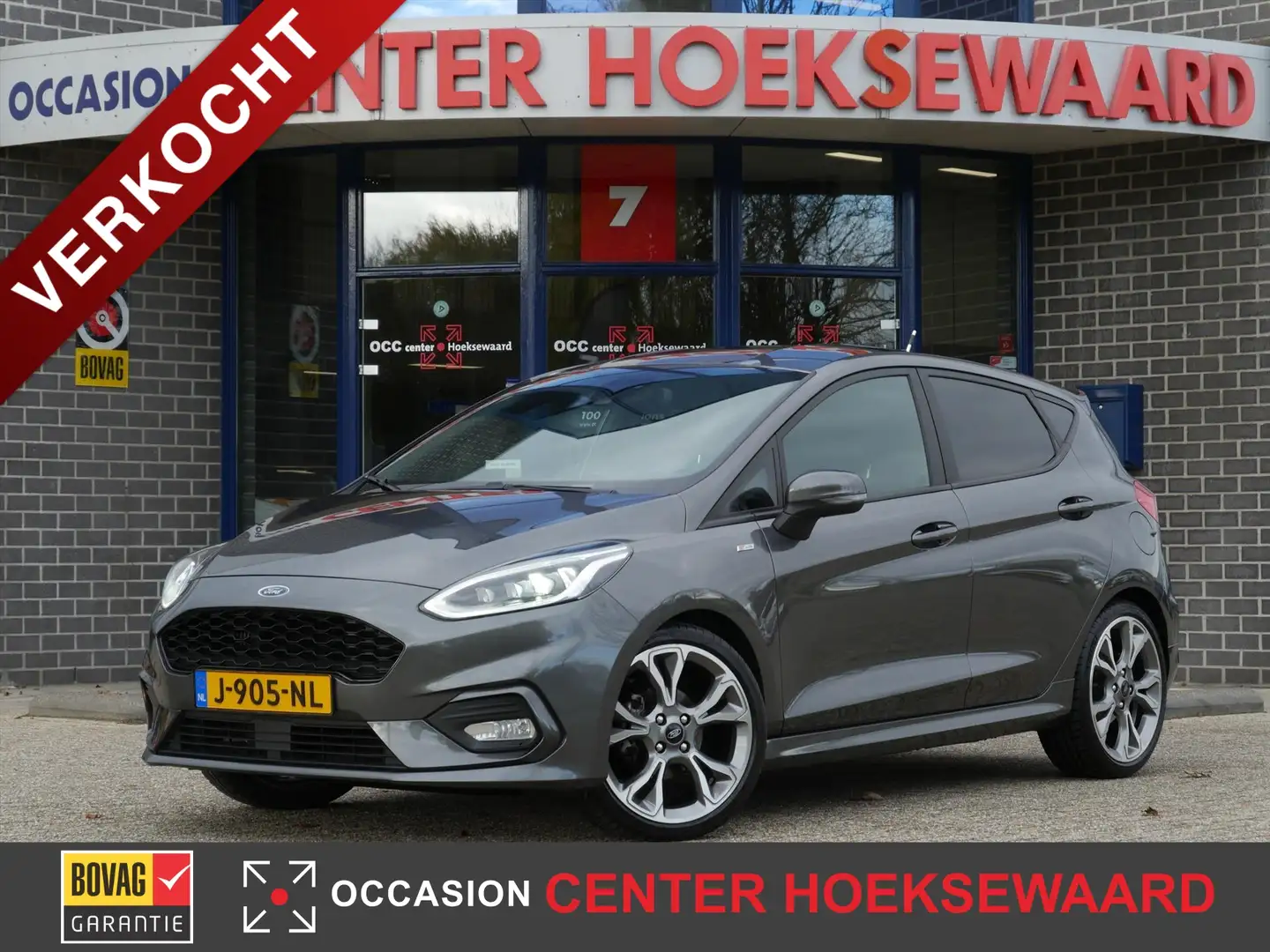 Ford Fiesta 1.0 EcoBoost 140pk 5dr ST-Line | Full Led | Winter Gris - 1