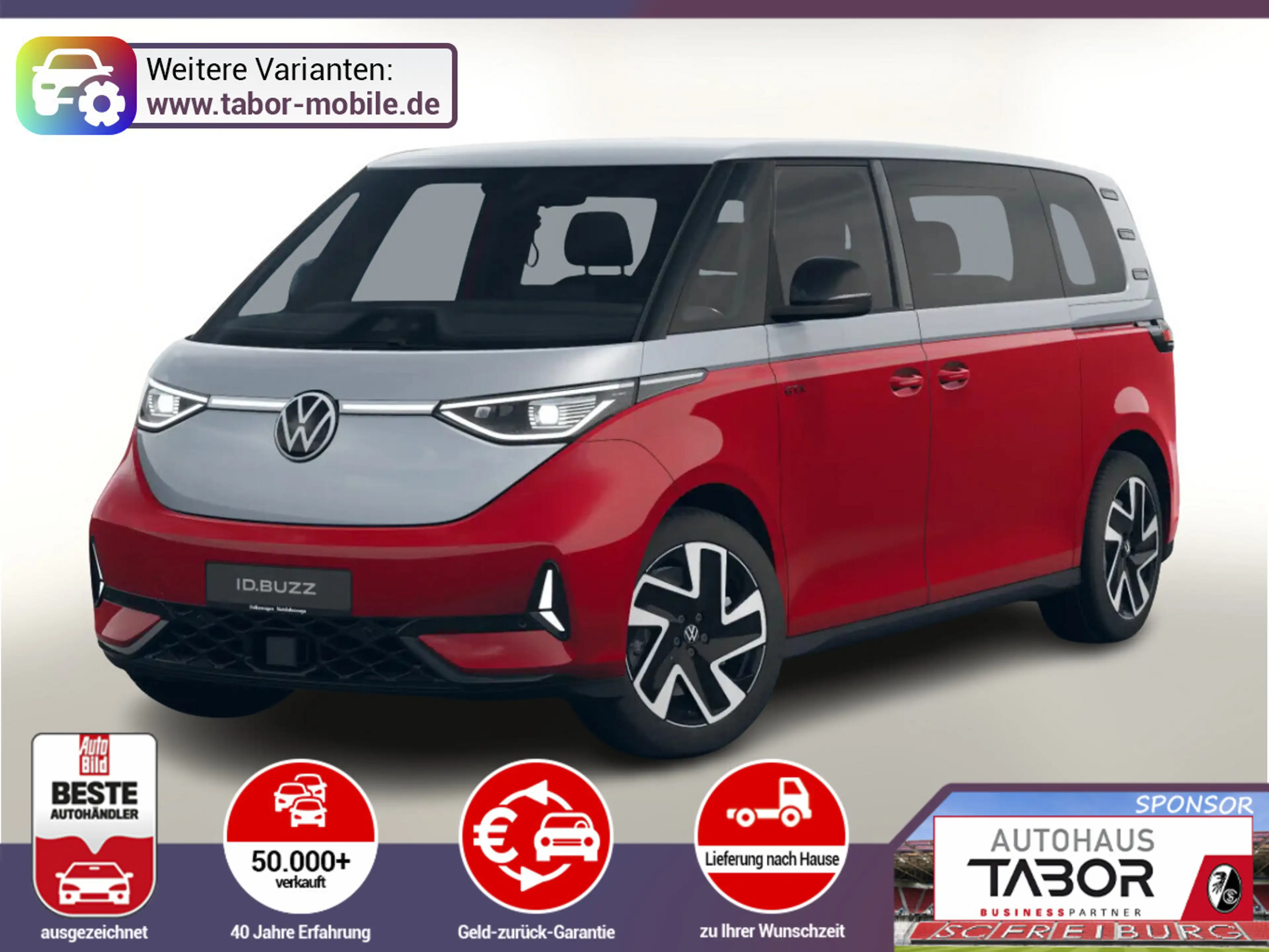 Volkswagen ID. Buzz 86kWh 4M GTX LR 7S Pano AHK UVP-17%*