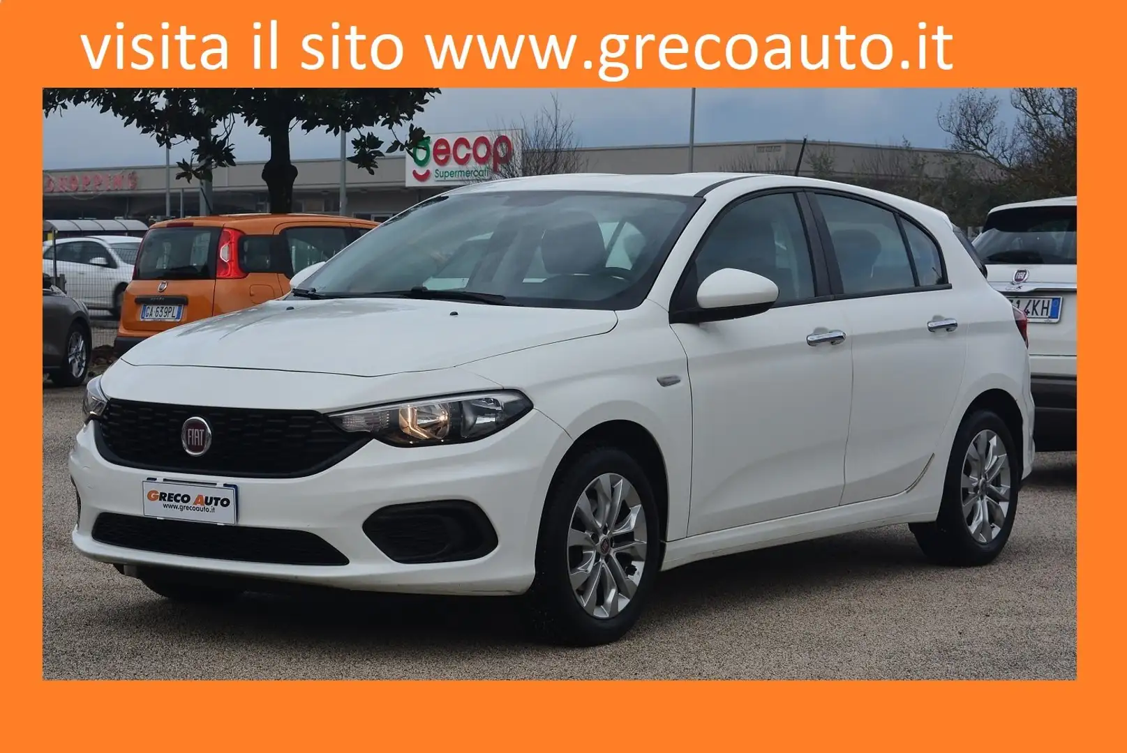 Fiat Tipo 5p 1.3 mjt Easy Tagliandi Fiat Blanc - 1