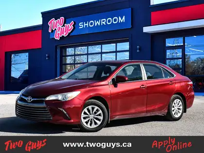 Red 2017 Toyota Camry Sedan Front-Wheel Drive 6-Speed Automatic