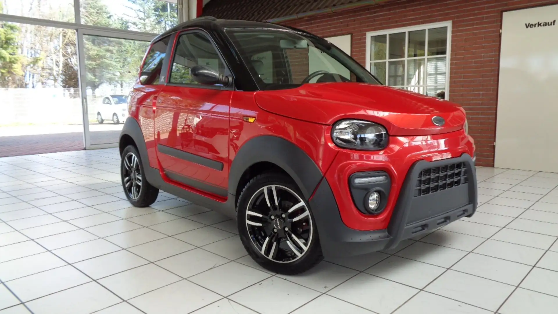 Microcar M.Go X DCI #Allwetterreifen #1.Hand #Garantie Rojo - 1