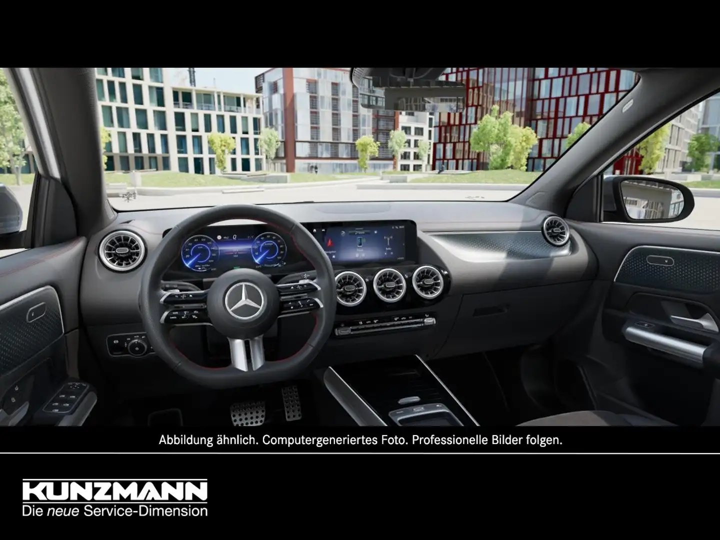 Mercedes-Benz EQA 350 4M AMG Night MBUX Navi AHK 360° EasyPack Weiß - 2