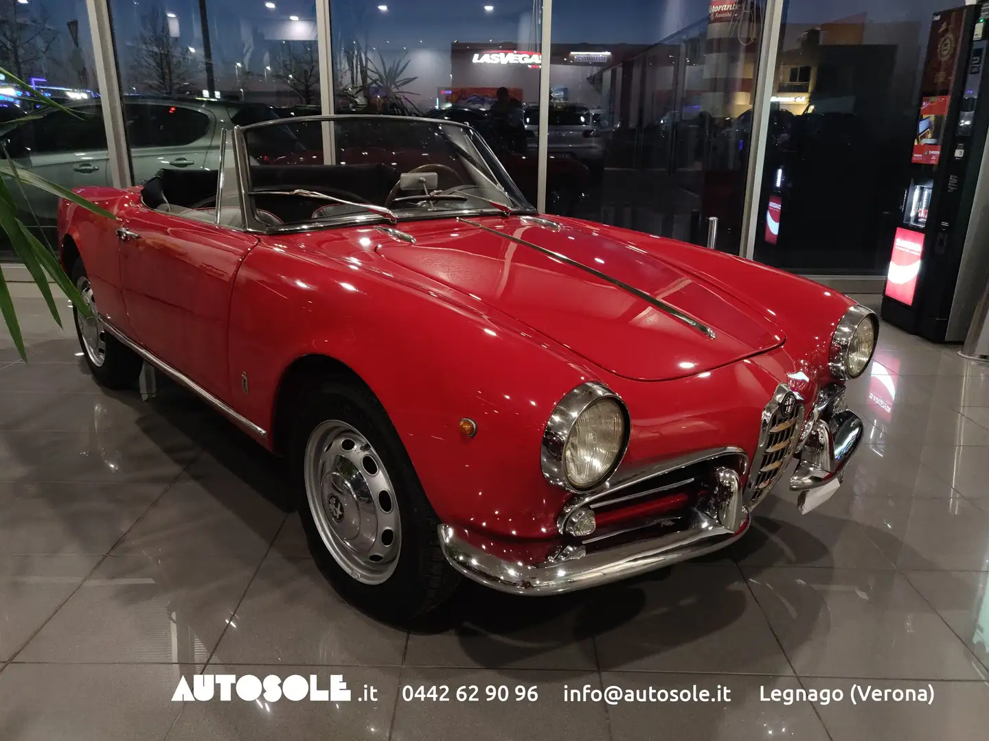 Alfa Romeo Giulietta Giulietta Spider 1300 Type 101 Rojo - 2