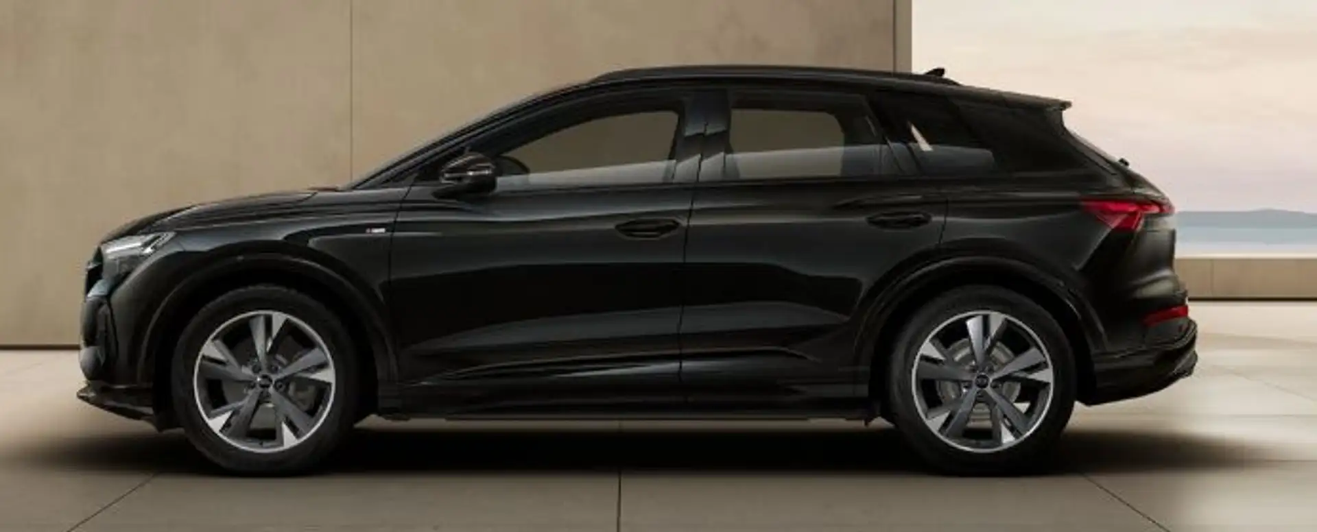 Audi Q4 e-tron 40 S Edition 63 kWh Zwart - 2