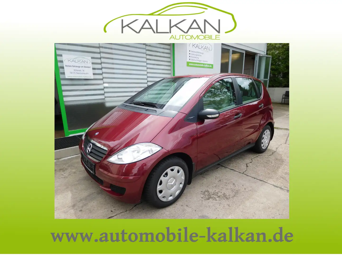 Mercedes-Benz A 170 A-Klasse Rojo - 1