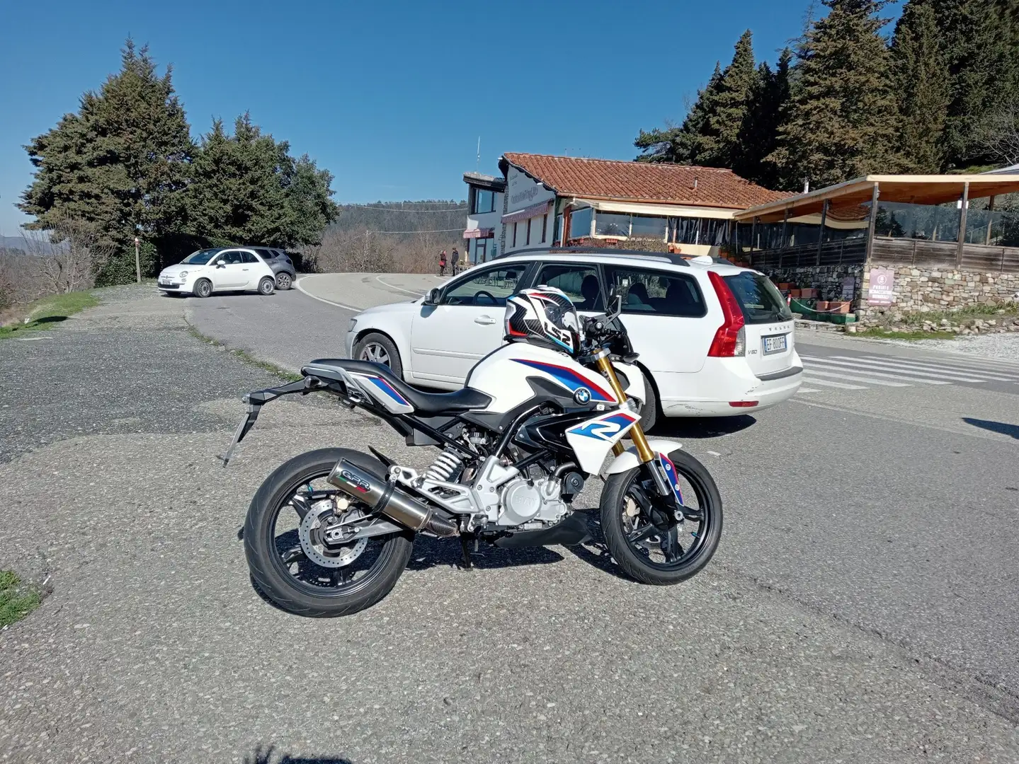 BMW G 310 R scarico gpr filtro bmc catena corona e pignone Alb - 2