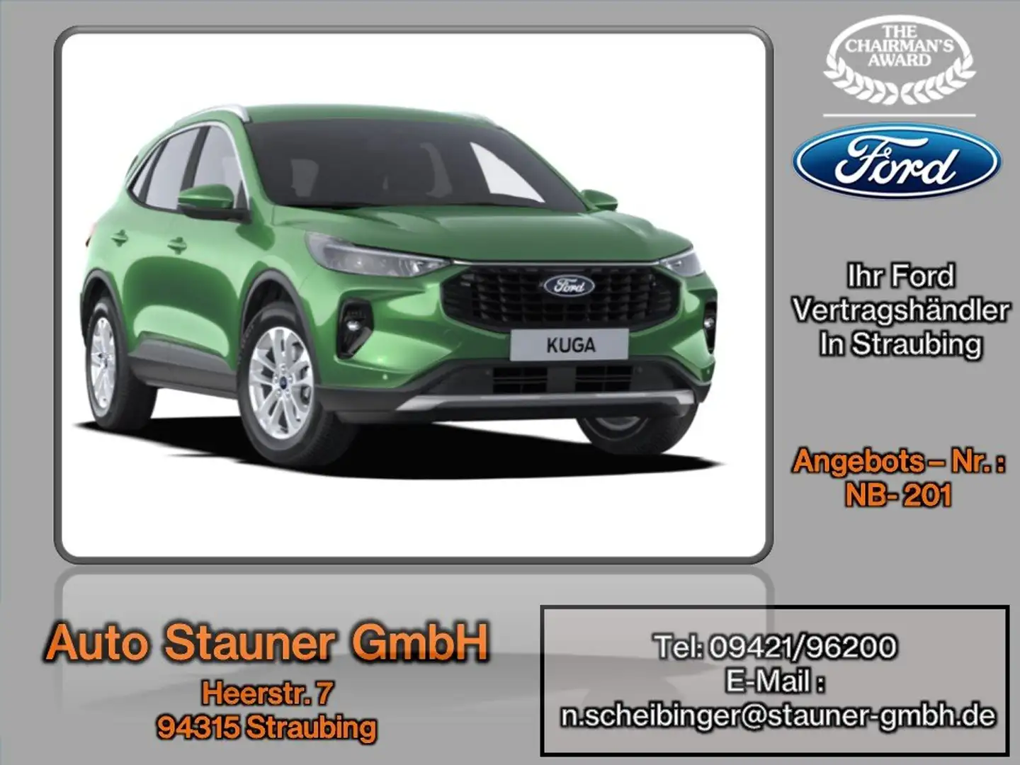 Ford Kuga 1.5 EcoBoost Titanium*KAMERA*LED*NAVI*SHZ*PDC*DAB* Verde - 1