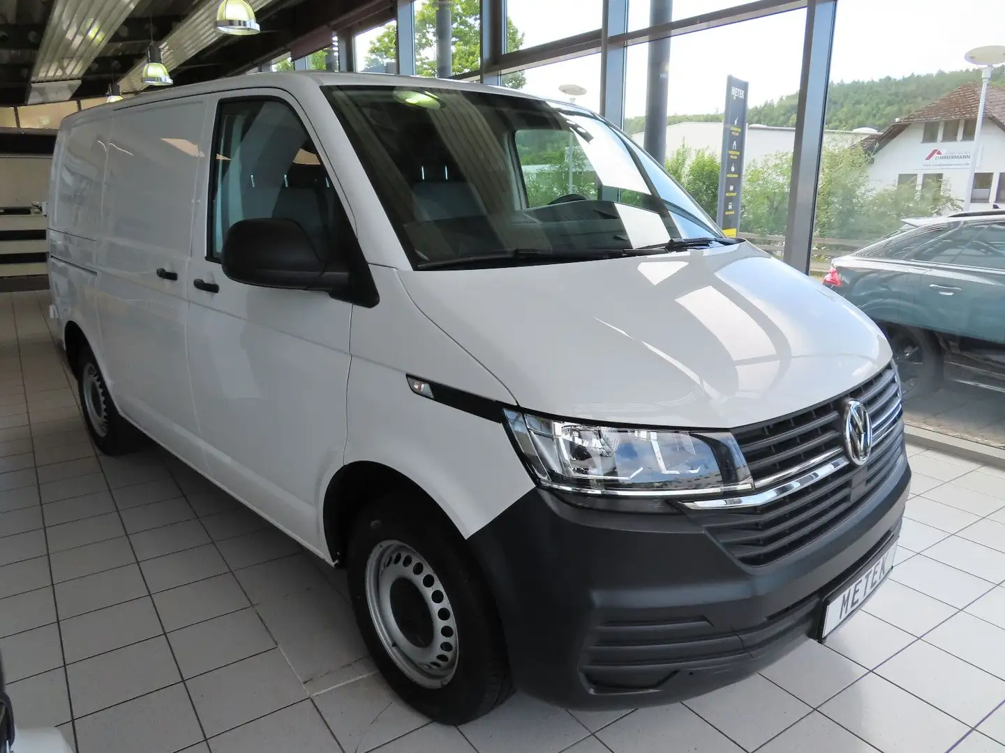 Volkswagen T6 Transporter T6.1 Transporter 2.0 TDI KLIMA PDC AHK Weiß - 2