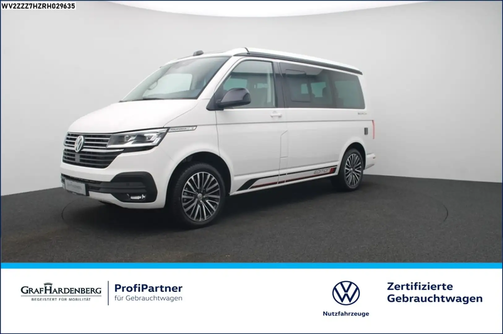 Volkswagen T6 California 6.1 2.0 TDI Edition LED Navi ACC Weiß - 1
