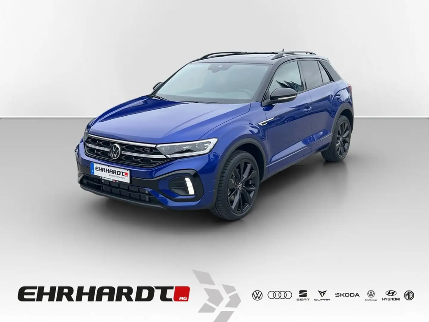 Volkswagen T-Roc 1.5 TSI DSG R-Line AHK*STDHZ*PANO*MATRIX*NAV*SH... Blau - 1