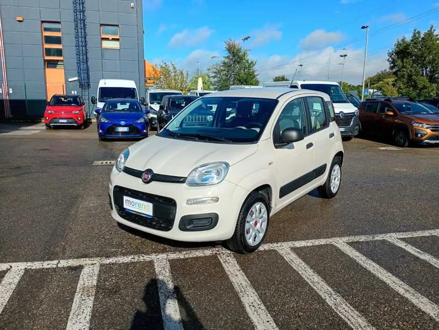 Fiat Panda 0.9 t.air t. natural power Easy 80 CV Blanc - 1