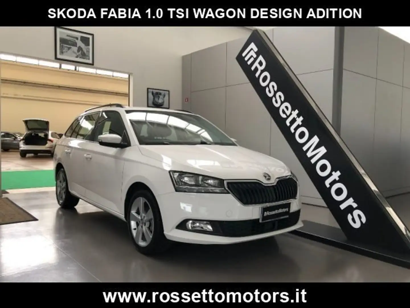 Skoda Fabia 1.0 TSI Wagon Design Edition Blanc - 1