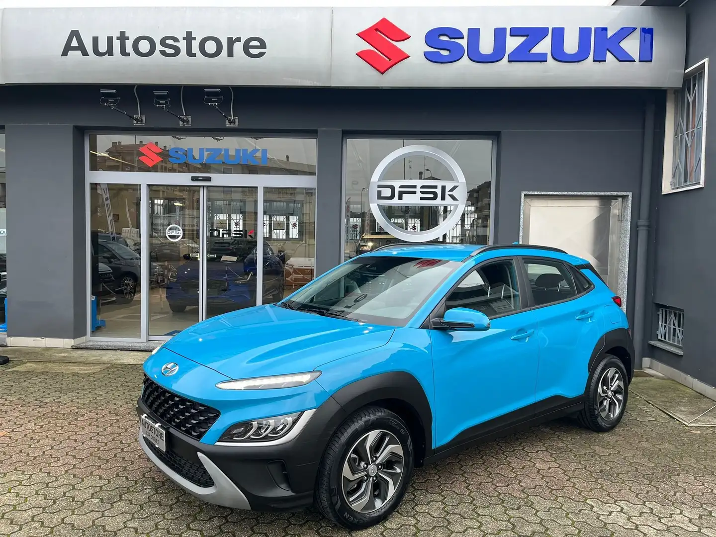 Hyundai KONA 1.6 FULL HYBRID 141 cv BENZINA / ELETTRICA Blu/Azzurro - 1